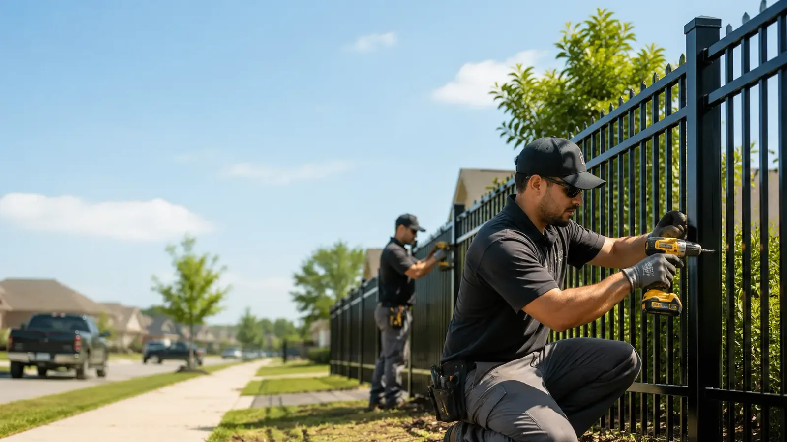 Metal Fence Installation in Lacassine, LA